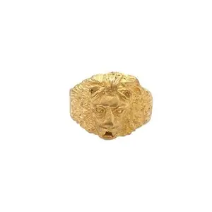 Impon (panchaloha) Lion Ring Metal Ring (25)