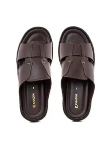 Khadim's Brown Casual Mule Slip On Sandal for Men (2092954)