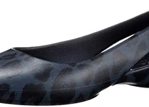 crocs Women's Sloane Graphic Leopard Flat-2 UK (W4) (205873)