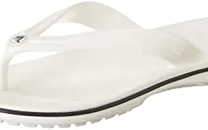 Crocs Crocband White Casual Flip-(11033-100)-3 Uk Men/ 4 Uk Women (M4W6)
