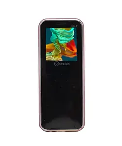 Snexian All-New Bold 2K Slim & Stylish Dual Sim |Keypad Mobile| with 1.44" Display | BT Dialer|Card Phone|Voice Changer|Auto Call Recording|Long Lasting Battery|FM|Camera|Feature Phone| Rosegold price in India.
