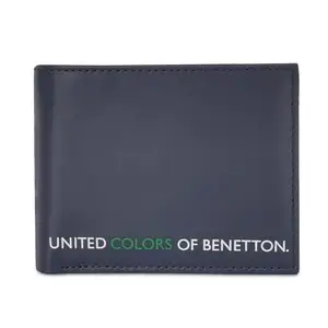 United Colors Of Benetton Ainara Men Multicard Coin Wallet - Navy, No. of Card Slots - 6
