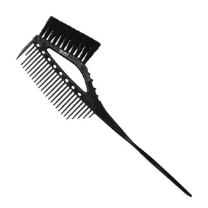 XMSD Professional XMSD Hair color brush, hair dye mixing brush, hair coloring tools for men and women home and salon use, Item DBC005 Black