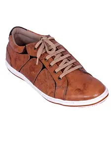 Buckaroo NILS Genuine Leather Tan Casual Shoes for Mens: Size UK 10
