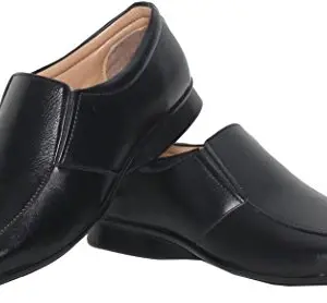 AZZARO Black Men's Jumbo Black Formal Shoes - 14 UK (48 EU) (15 US) (9001)