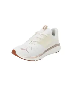 Puma Womens Softride pro Echo Consonanc Warm White-Rose Gold-Teak Running Shoe - 4 UK (31091302)