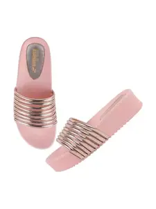 TRYME Attractive Platform Heels Perfect for Every Occasion, Elegant & Fashionable Flatform Sandals For Womens & Girls