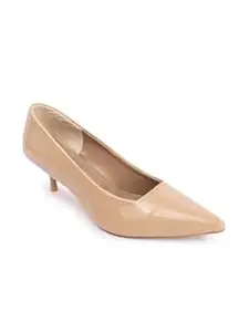 Carlton London Women Comfortable Stiletto Heel Pointed Toe Slip On Fashion Shoes for Daily use, Office use, Casual use
