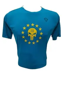 Generic A S Designs Men T-Shirts (S) Blue