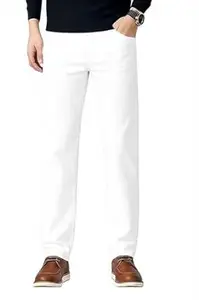 Ben Martin Men's Smart Fit Stretchable Jeans || Mid-Rise Denim Pants with Whisker Wash || Premium Casual Wear Jean for Men || 5 Pocket Jean's for Men's (2)