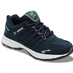 Axter Men's (9380) Navy Casual Sports Running Shoes 10 UK