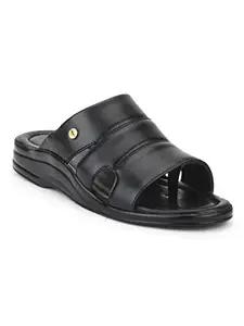 Liberty MEN 7123-510 BLACK SLIPPER - 9 UK