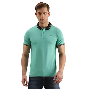 Lee Men's Slim Fit T-Shirt (LMTS004512_Green M)