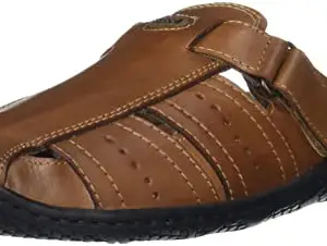 Scholl Men's LUKE SABOT Brown Slippers - 7 UK (8763122)