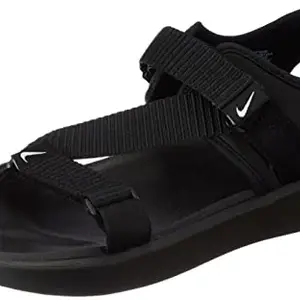 Nike Mens Vista Sandal Black/White-Black Running Shoe - 8 UK (DJ6605-001)