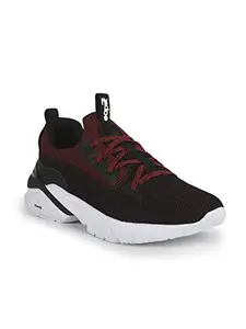 Liberty Mens Brisk-02E Maroon Running Shoes - 41
