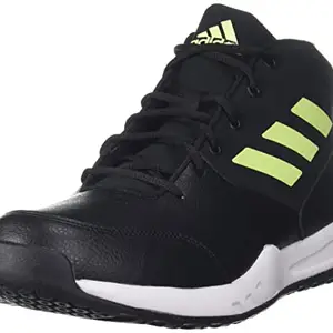adidas Mens Court Rage M CBLACK/PULLIM Running Shoe - 6 UK (GA0943)