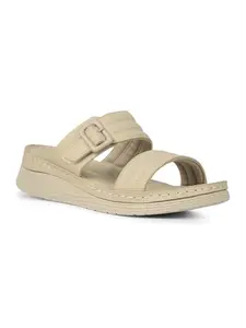 Bata Wedge Slip-On Heels Sandals for Women – Stylish and Comfortable Footwear for All-Day Wear