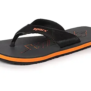 Sparx mens SF0565G Blackred Flip-Flop - 7 UK (SF0565GBKRD0007)