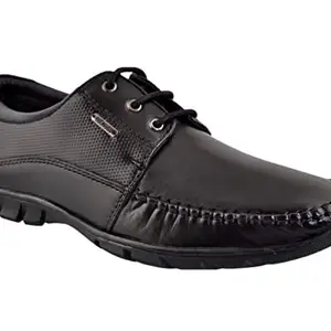 Buckaroo Dutch New Leather Black Casual Shoes for Mens