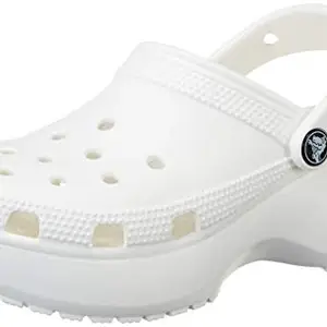 Crocs womens Classic White Slipper - 9 UK (W11) (207714)