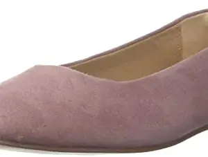Clarks Women's Pure Ballet2 Rose Suede Slip On Shoes-5 UK (26160937