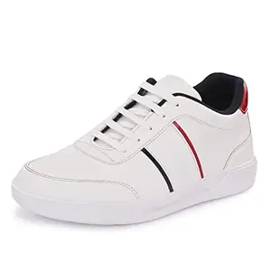 Centrino White Red Casual Shoe for Mens 4115-2