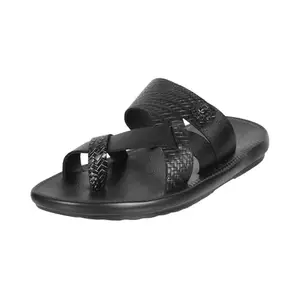 Mochi Men Black Casual Synthetic Sandals Uk/10 Eu/44 (16-335)