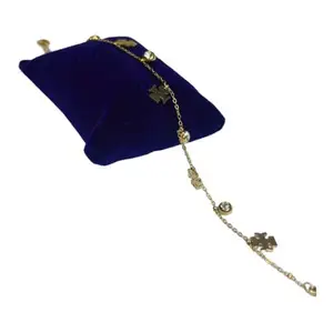 Gold plated bracelet chain for women/stainless steel bracelet chain for girls and women, waterproof, Anti-Tarnish