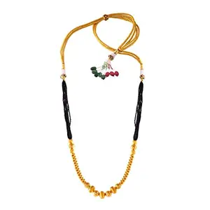 P.C. Chandra Jewellers 22KT Yellow Gold Tushi Mangalsutra for Women - 3.20 Grams