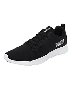 Puma unisex-adult Flair Puma Black-Puma White Running Shoe - 11 UK (19511201 )