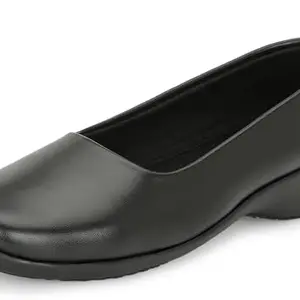 Karaddi 6099 Women's Comfortable Formal Bellies Shoes Color Black Size 41 EU or 8 UK/ind