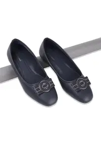 Allen Solly Women Navy Casual Ballerinas