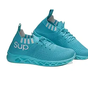 Fottoy Shoes for Exclusive Trendy, Casual, Sports Shoes for Men, Running Shoes for Men (Sky Blue)