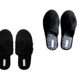 Travelkhushi SOFT FUR HOUSE SLIPPERS