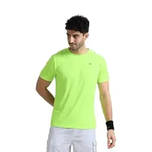 XTRIM Sports T-Shirt for Men, Quick Dry Gym T-Shirt for Men, Half Sleeve Solid Casual Round Neck, Stylish Regular Fit, Lightweight Running Training Activewear