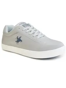 Buckaroo Vector Premium Vegan Synthetic Grey Casual Shoes for Men