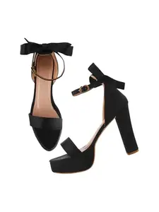 SilverArrow Women's Knotco Block Heel Sandals