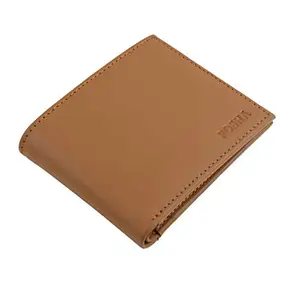 Posha Genuine Leather Men's Wallet - Diwali Gift for Men, Husband, Boyfriend (Tan)