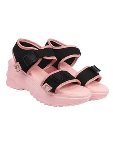 Shoetopia Women's Sandal-3 Kids UK (Girls-Gem-Pink)-EU36