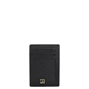 Da Milano Leather Card Holder for Men & for Women - Black