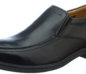 Clarks Lester Easy Black Leather UK-10