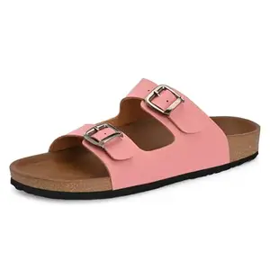 Centrino Women’s Berkin-Style Slip-On Sandals | Open Toe Design | Soft PU Footbed | Lightweight & Comfortable | Arch Support | On-Grip Sole | Casual Outdoor Wear (9226)