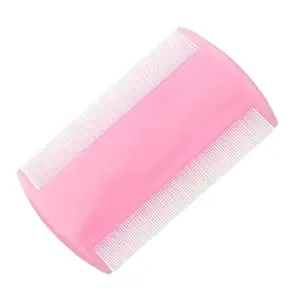 MICLAC Multicolor Small Size Reusable Lice Comb for Nits and Eggs, Durable Plastic Design with Fine Teeth for Effective Hair Care, Suitable for Women and Men, Pack of 1