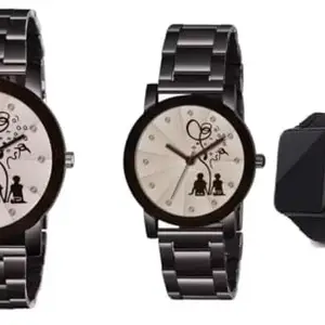 LAKSH Stylish Couple Watch (SR-254)