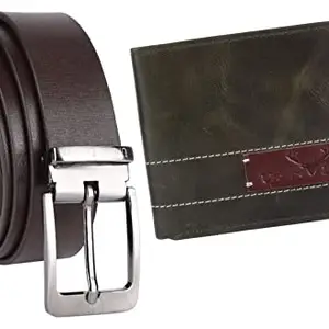URBAN LEATHER Wallet and Belt Combo for Men| Wallet| Leather Wallet for Men| Purse for Men| Wallets for Men| Wallets for Men Leather Original| RFID Wallet for Men| Slim Wallet for Men| Gift for Men|