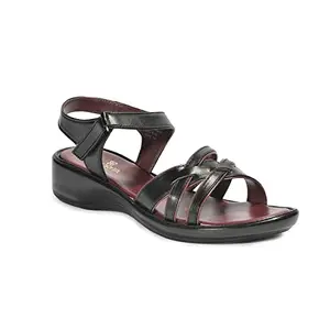 Liberty Senorita Black Casual Sandal For Ladies (DZL-802-BLACK_6)