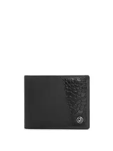 Da Milano Genuine Leather Black Bifold Men Wallet with Multicard Slot (10575OL)