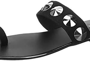 Sole Head Women's 232 Black Ankle-Strap Fashion Sandals-4 Uk (37 Eu) (232Black37)