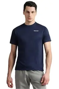 Reebok Men’s Motion Athletic T-Shirt, Lightweight Polyester Training Tee for Workout and Sports